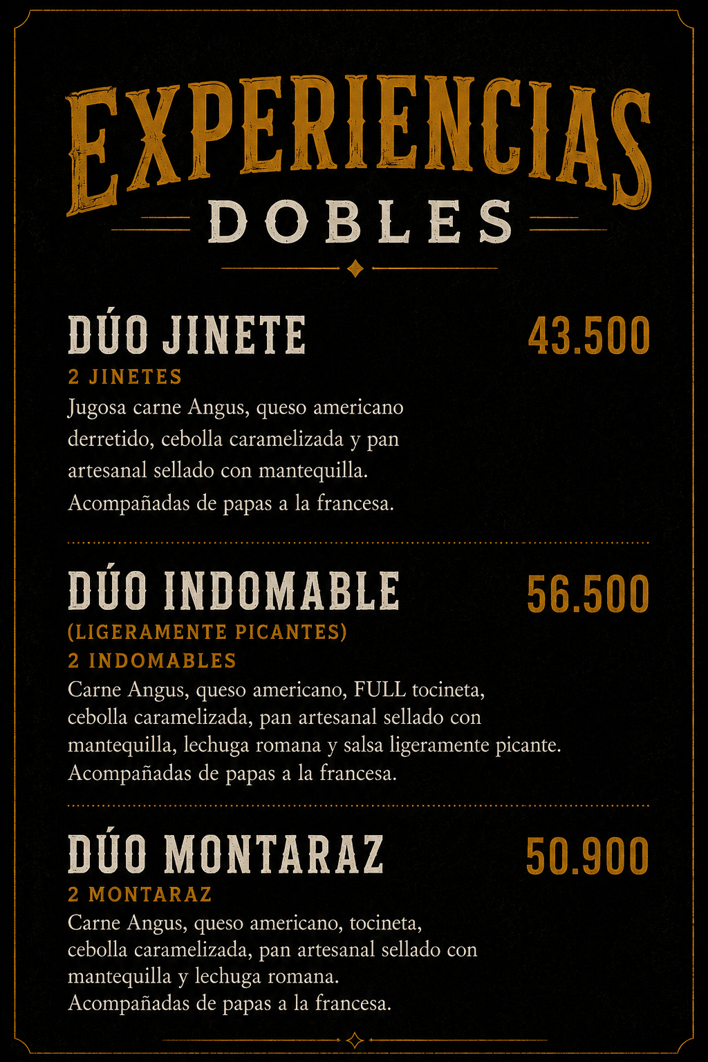Experiencia Doble