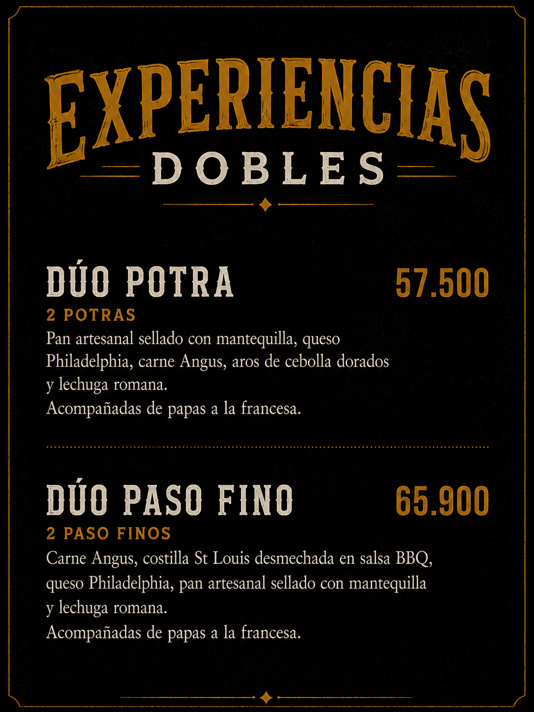 Experiencia Doble 1